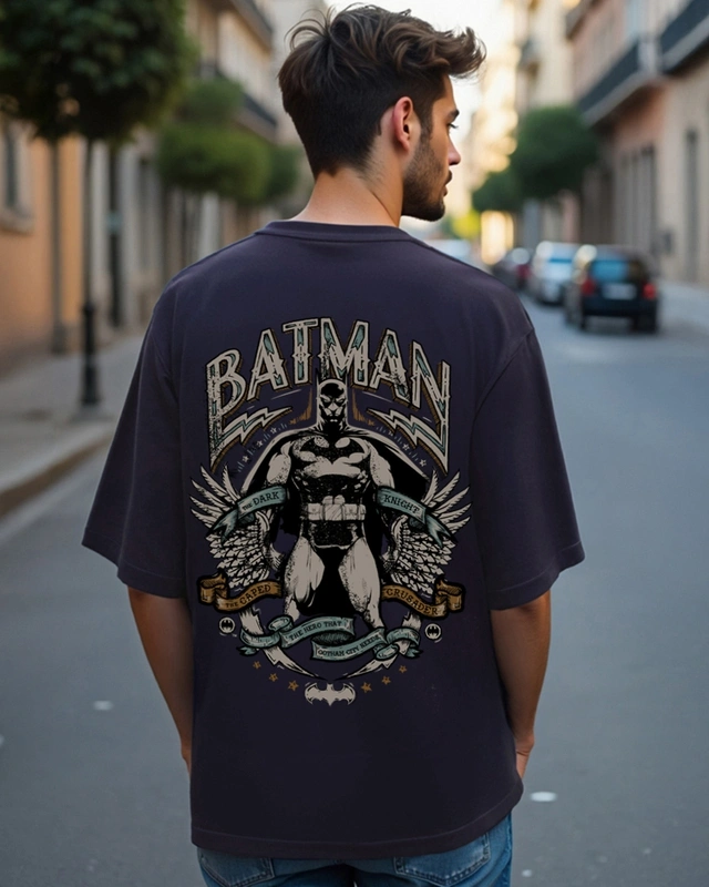 Promotional Banner: Dark Knight Oversized Tee